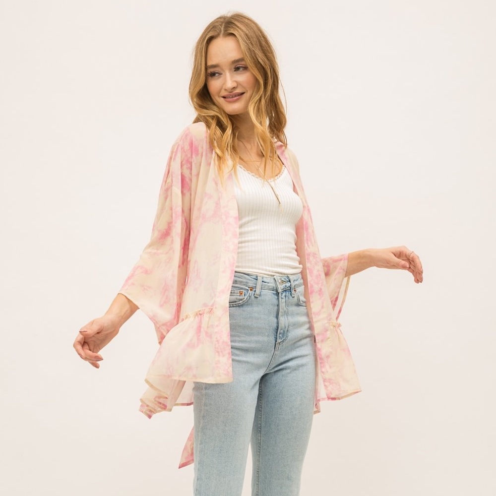 Faith Tie Dye Kimono